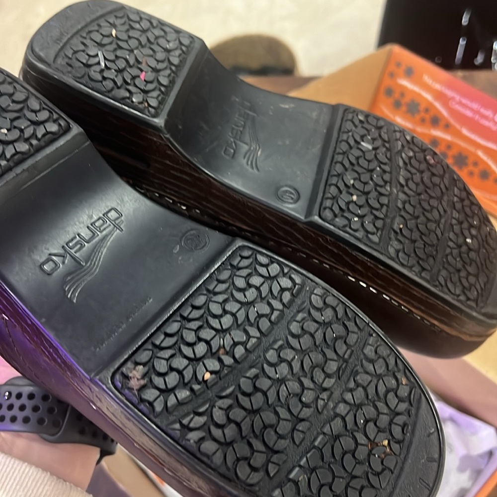 DANSKO Pro XP 1.0 Oiled Brown Waterproof Clog Size 40 in BOX Casual & Cute! - Picture 7 of 10